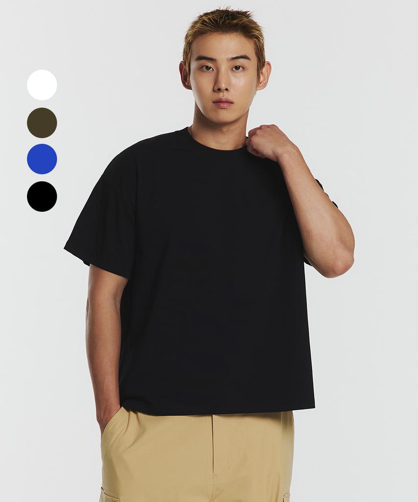MUSINSA STANDARD SPORTS Cotton Air Loose Fit Crop Short Sleeve (4 Colors)