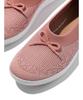 Fitflop Women'S Ribbon Knit Slip-Ons - Dusky Pink Metallic (Ft59K2M14X)