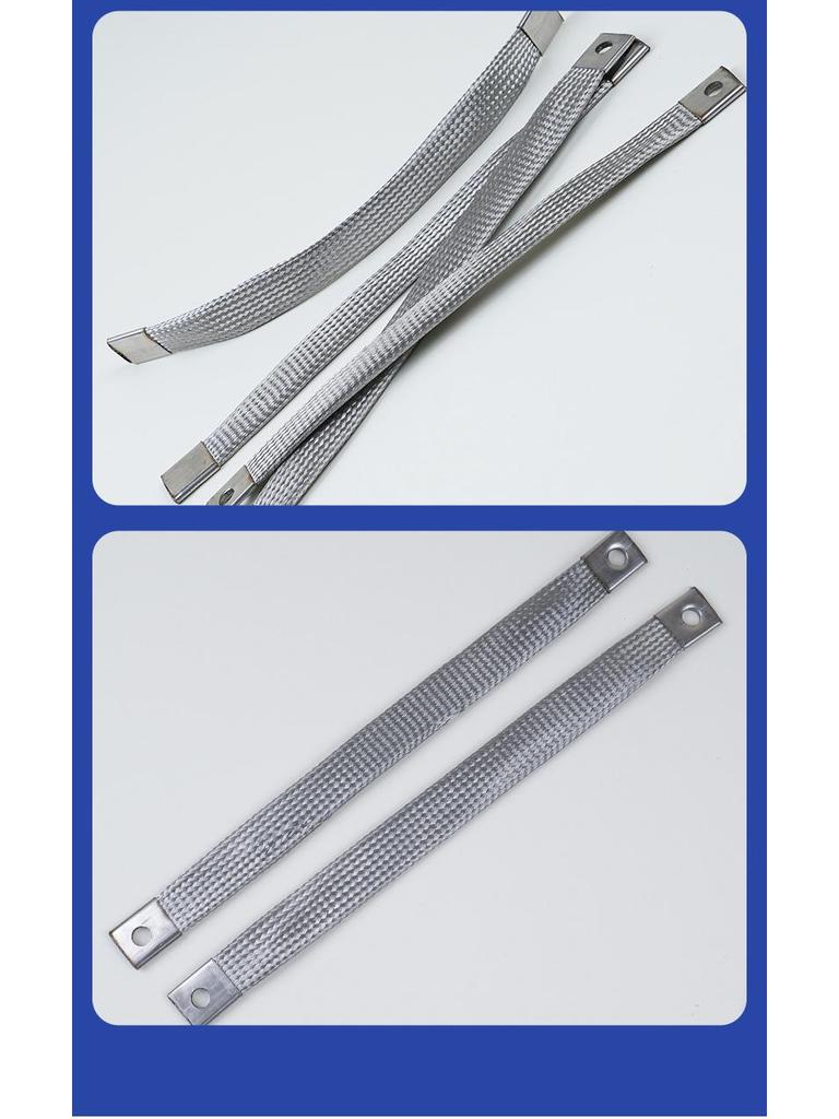 Aluminum-Magnesium Alloy Tinned Copper Braided Wire for Electrical Equipment and Battery Grounding