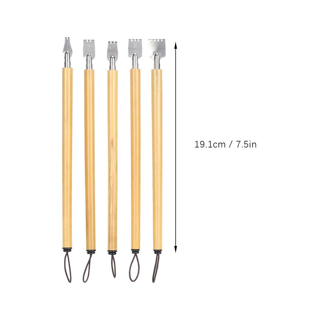 5Pcs Dip Pen Manga Calligraphy Boxed Vintage Bamboo Drawing Painting Kit School SuppliesParallel Nib