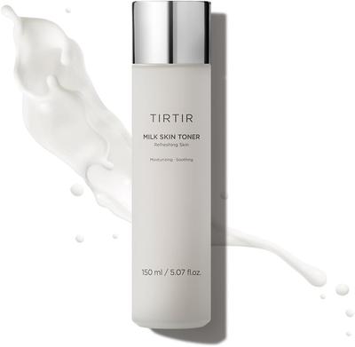 TIRTIR Sütlü Cilt Pirinç Toneri | Derin Nemlendirici, Anında Parıldayan, Zulümsüz, Mantar Akne Dostu, Vegan 150ml