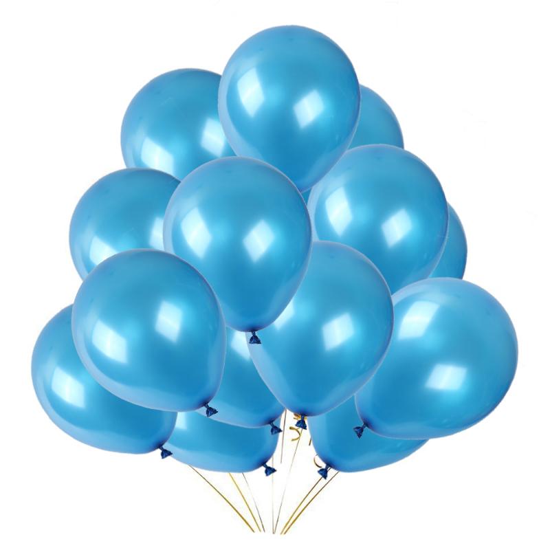 Gold Pink Blue Black Latex Balloons Baby Shower Birthday Wedding Party Anniversary Balloon Decor Kids Adult Clear Air Balloons