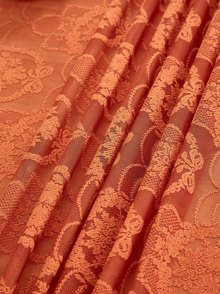 Fall Tablecloth Rectangle , Autumn Flower Jacquard Table Cloth, Lace Fabric Table Covers for Harvest Parties, and Thanksgiving