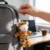 Portachiavi Peluche Anno della Tigre con Imbottitura Morbida in Cotone per Portafortuna e Decorazione Borsa