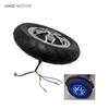 10-Inch Aluminium Borstelloze Naafmotor 36V 250W voor Balansscooters en Handkarren
