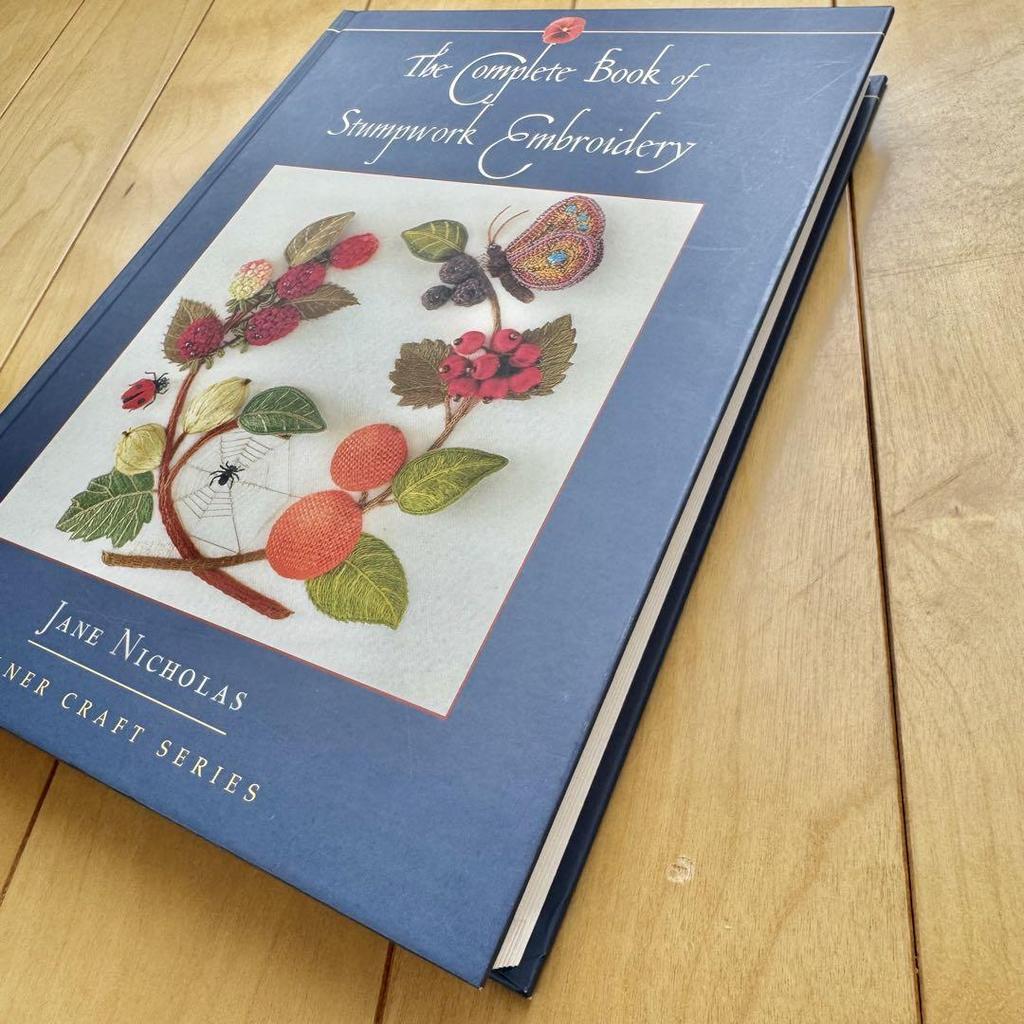 [USED] Stumpwork Embroidery Stumpwork Embroidery Books 3D Embroidery Books