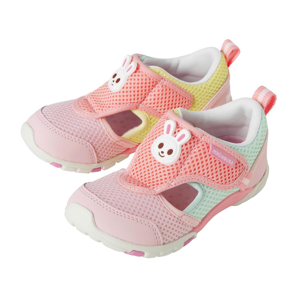 MIKI HOUSE Baby Shoes 2E 12-9401-146 Pink, 17.0 cm,