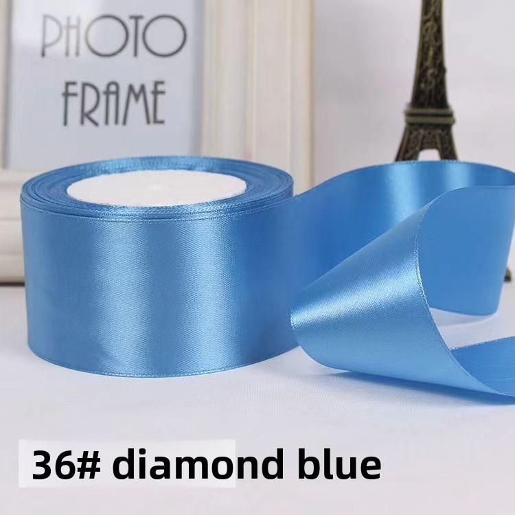 Satin Ribbon For Gift Wrapping And Floral Decoration 5cm Wide Silk Tape For Crafts And Events