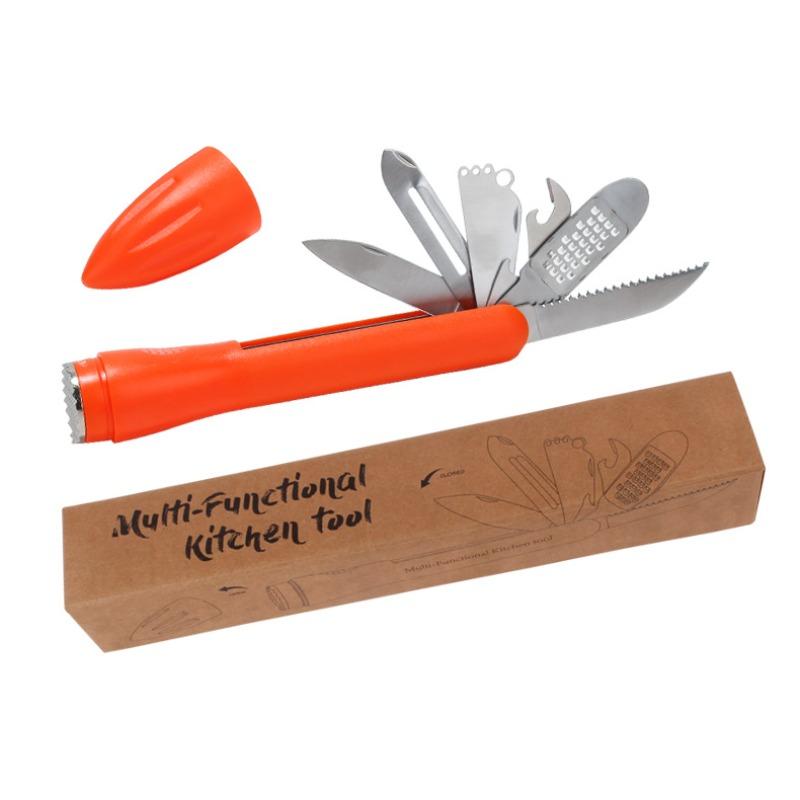 

1PC 9 in 1 Multifunctional Household Manual Juicer Multipurpose Meat Hammer Kitchen Juicer Gadget Kitchen Tools