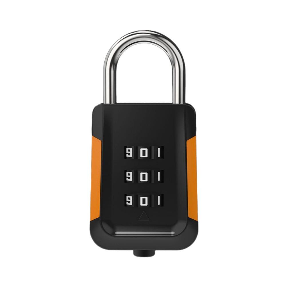 Zinc alloy 3 Digit Password Lock Anti-theft Automatic Unlock Dormitory Cabinet Lock Security Coded Lock for Home&Travel