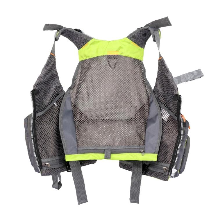 Gilet Multifunzione per la Pesca a Mosca Accessori da Pesca Attrezzatura per la Pesca alla Trota Gilet Regolabile Multi Tasche Giubbotti per Uomo