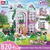 Grenzüberschreitende Mädchenserie Verträumtes Baumhaus Baustein-Set - Kompatibel mit Lego Prinzessinnenschloss