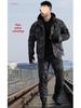 Herren- und Damen-Wasserdichte Camouflage-Taktische Jacke Set - Winddicht, mit Plus-Samt, Verdickt für Herbst und Winter.