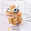 Chinese Lion Dance Keychain - Traditional Style Lion Charm