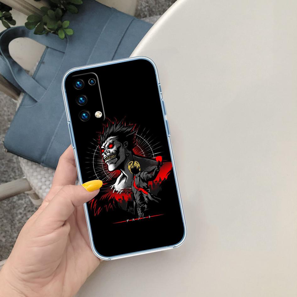 

LO30 Death Note Soft Shell Transparent Phone Case for Motorola Moto Edge 20 30 40 50 S30 Fusion Ultra Pro Neo Lite + G200 G23 Motorola Edge 50 Pro