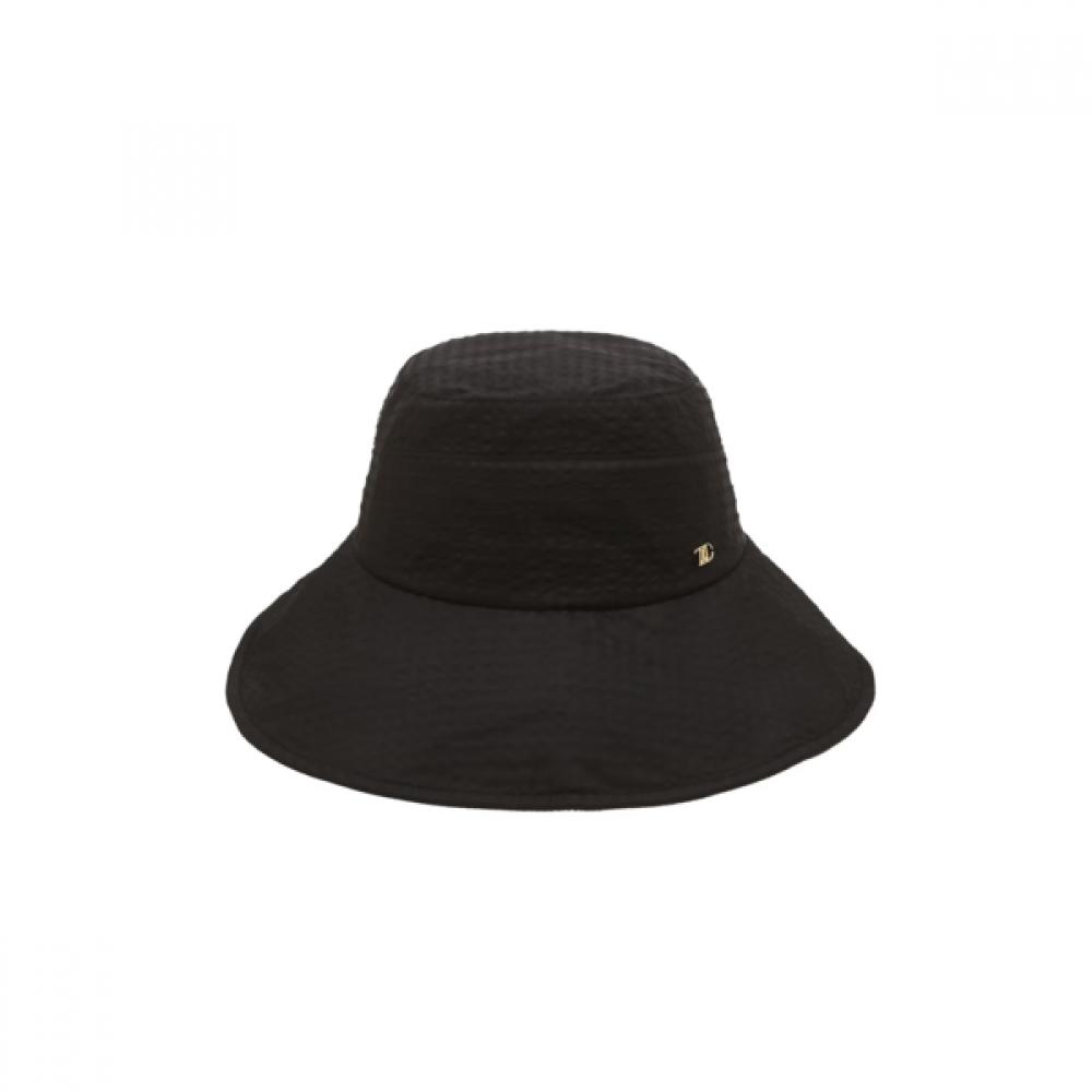 Daks Black Dd Logo Bucket Hat Dbhe5fs01bk