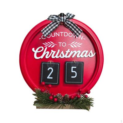 Weihnachts-Adventskalender, Dekorationszubehör Holzkalender Weihnachten für