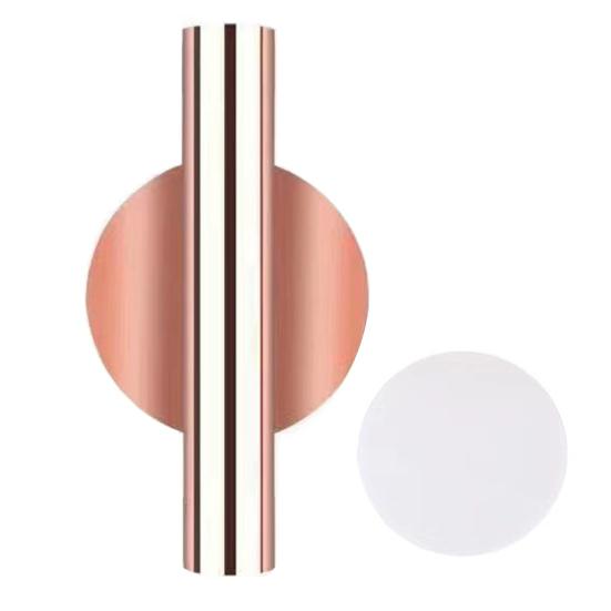 

Настенный металлический держатель для цветов Самоклеящийся Без сверления Круглый Сердце любви Настоящий Round розового золота