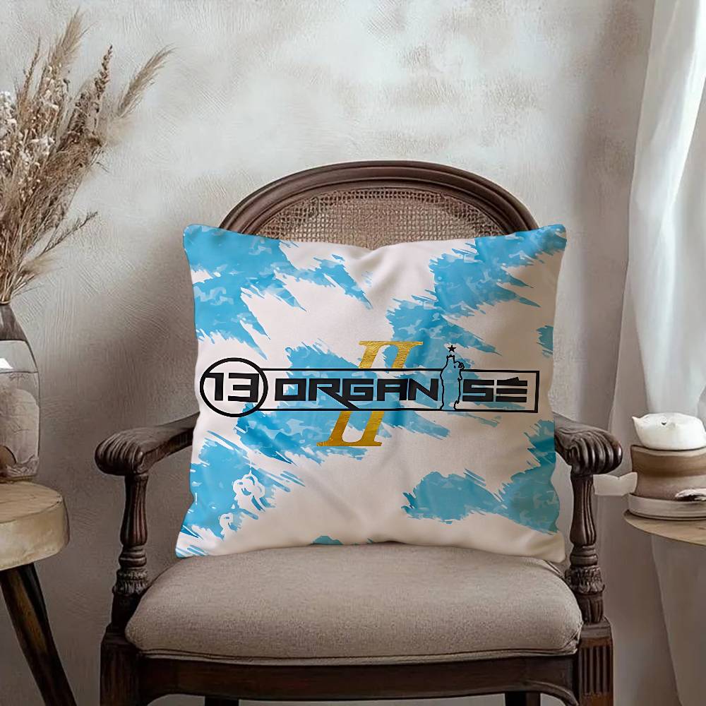 Rapper Jul Cushion Cover Inches Farmhouse Decor Home Throw Pillow Covers for Couch Decorations