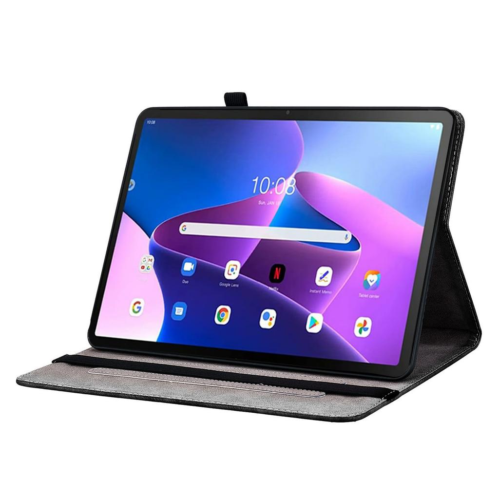 For Lenovo Tab TB311FU Leather Case Pattern Printed Stand Tablet Cover with Card Slots