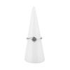 5 Stück Einzel-Finger-Display Halter Vitrinenständer Schmuck s   (Weiß)