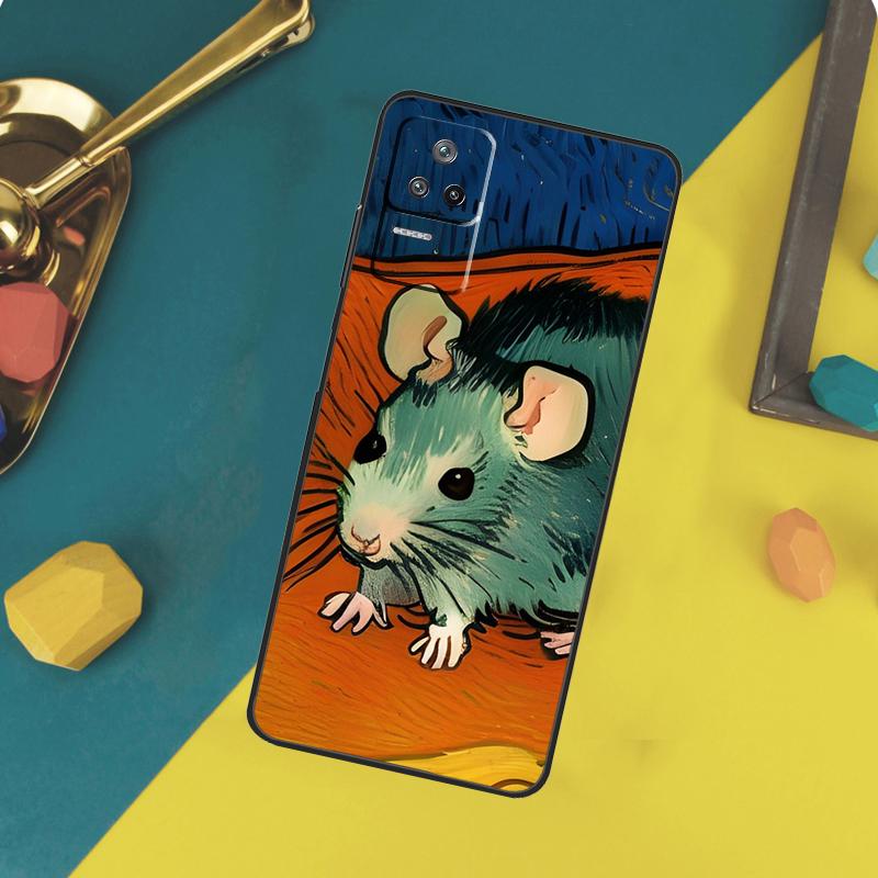 Cute Rattie Rats Case For Xiaomi 13 14 15 Ultra 11T 12T 13T 14T Pro POCO X7 Pro X3 X5 X6 F5 F6 M6 Pro Funda