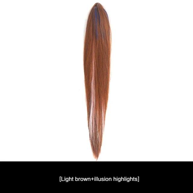 Synthetic Mini Claw Clip On Hair Extension Extension Hair For Women Color Pony Tail Hair Hairpiece Fake Hair