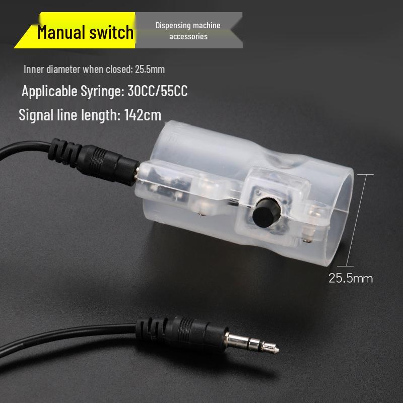 Epoxy Dispenser Syringe Adapter for 3/5/10/30/55CC/100/200/300
