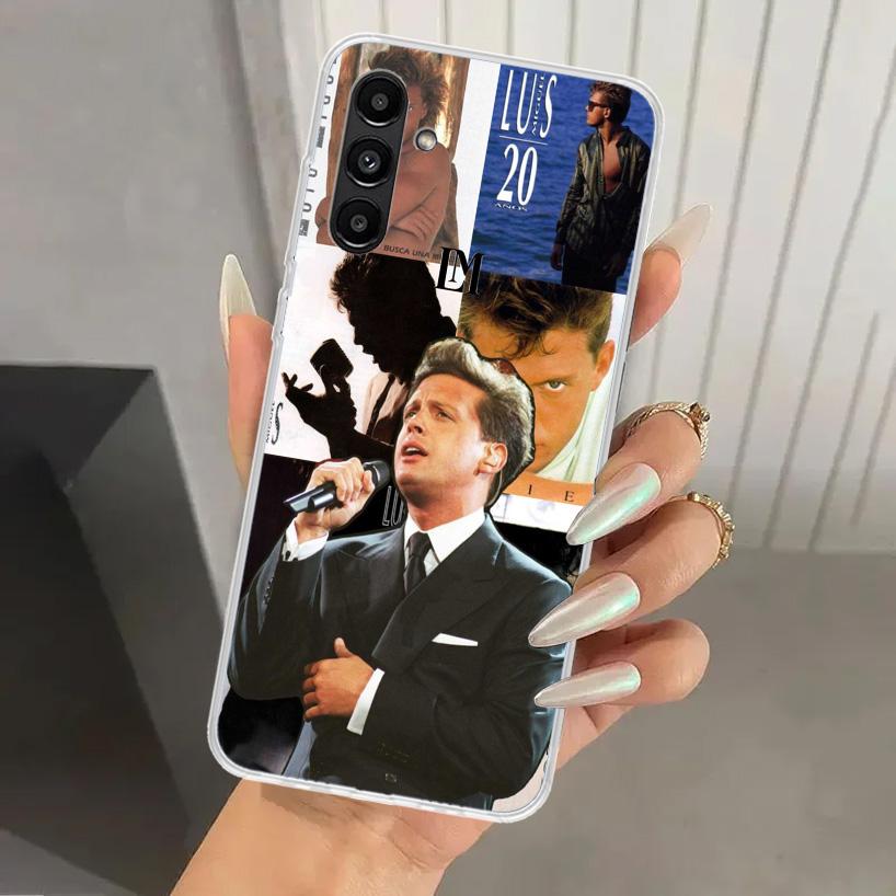 L-Luis M-Miguel Singer Phone Case for Samsung Galaxy A17 A16 A37 A26 A36 A57 A56 A15 A25 A35 A55 A14 A24 A34 A54 A13 A23 A33 A53