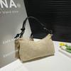 Summer Ladies Straw Bag Fashi Woven Rattan Handmade Braid Tote Large Capacity Summer Beach Handbag for Women Girls
