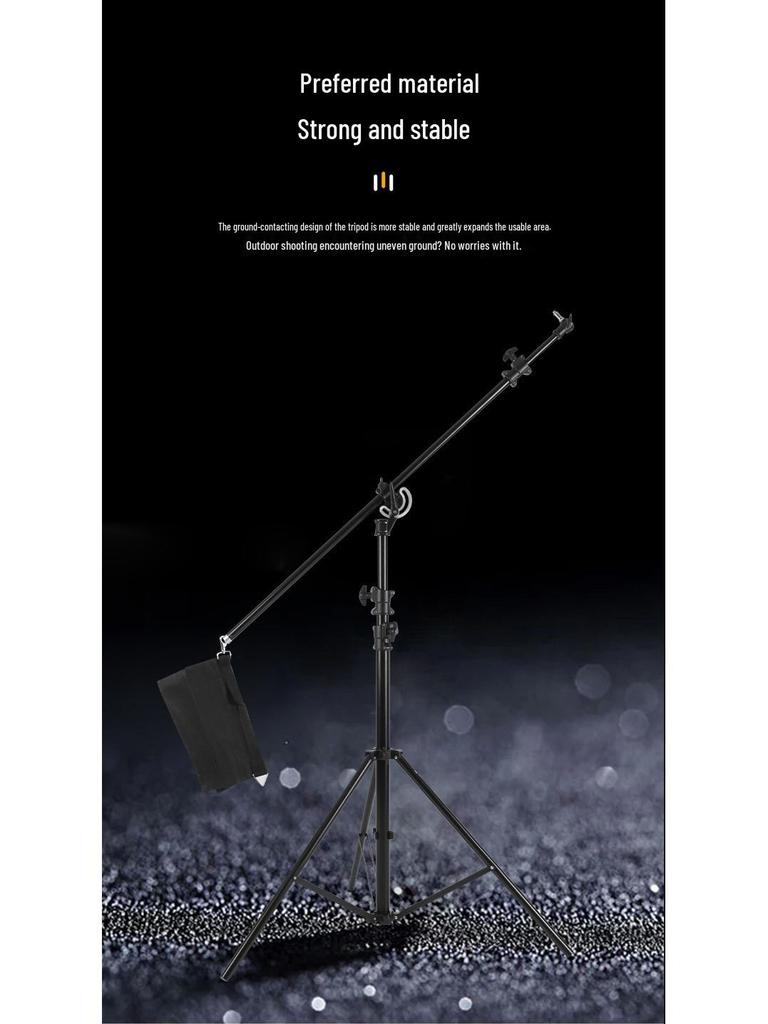 8Meking Dual-Use Aluminum Tripod for Photography, Studio Lighting & Live Streaming
