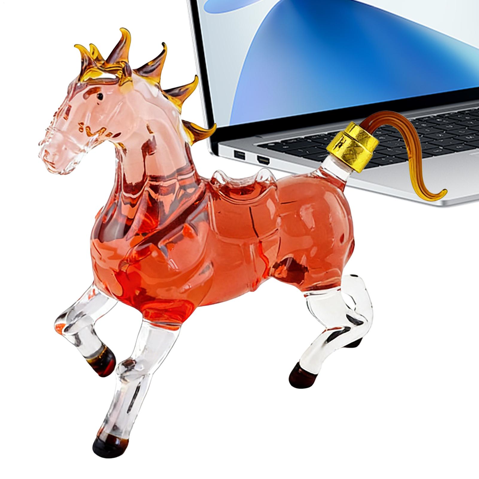 

Horse Shaped Red Wine Decanter 1000ml Decorative Horse Dispenser Horse Design Whiskey Bottle For Men Boyfriend Gifts China Mainland