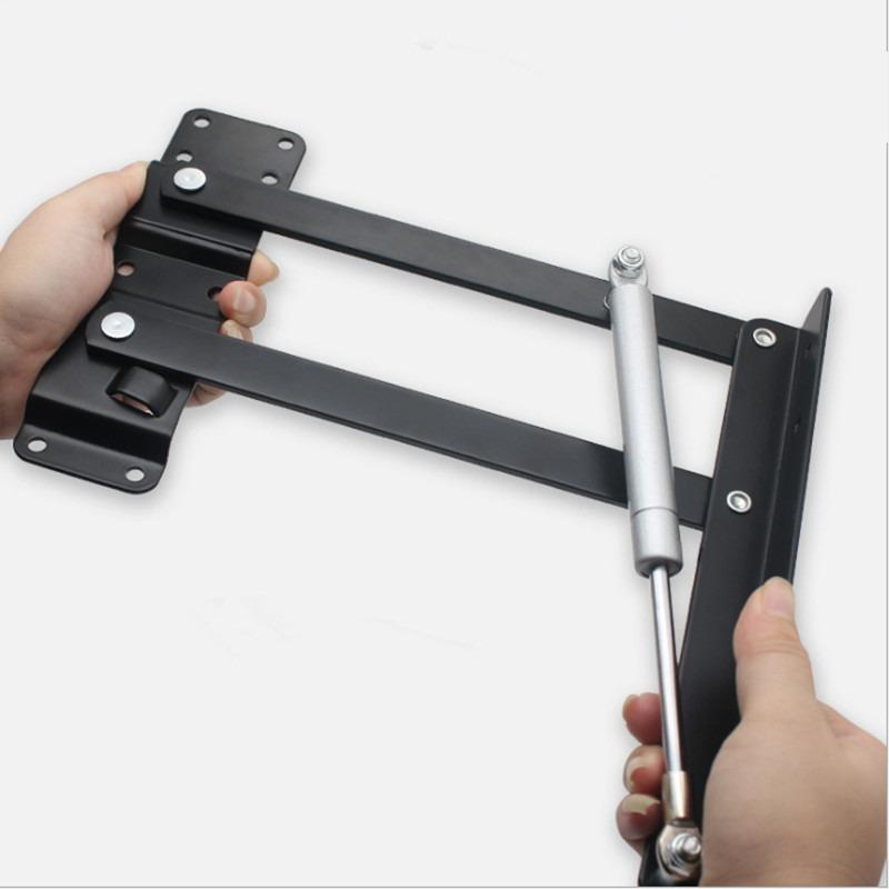 1 Pair New Coffee Table Lifting Frame Folding Lift Up Top Mechanism hydraulic Buffer Hinge Hardware Set bear more 50Kg