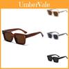 Retro Square Sunglasses Women Men Polarized Uv400 Fashion Trendy For Outdoor Activities