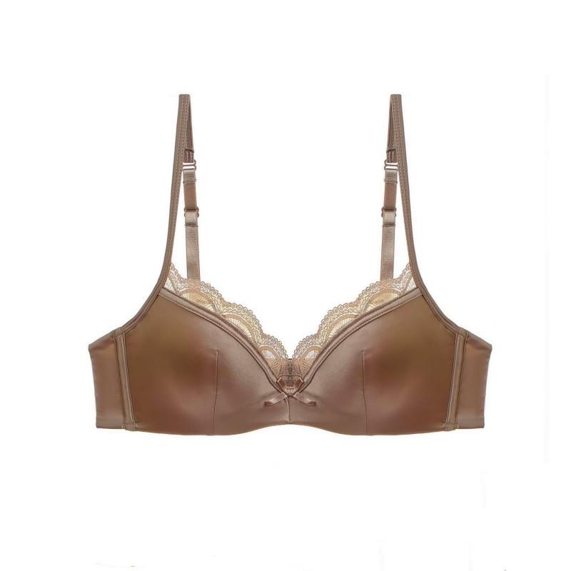 Female Summer Thin Model Pure Desire Lace Gathers To Prevent Dropper To Collect Pair of Milk Underwear