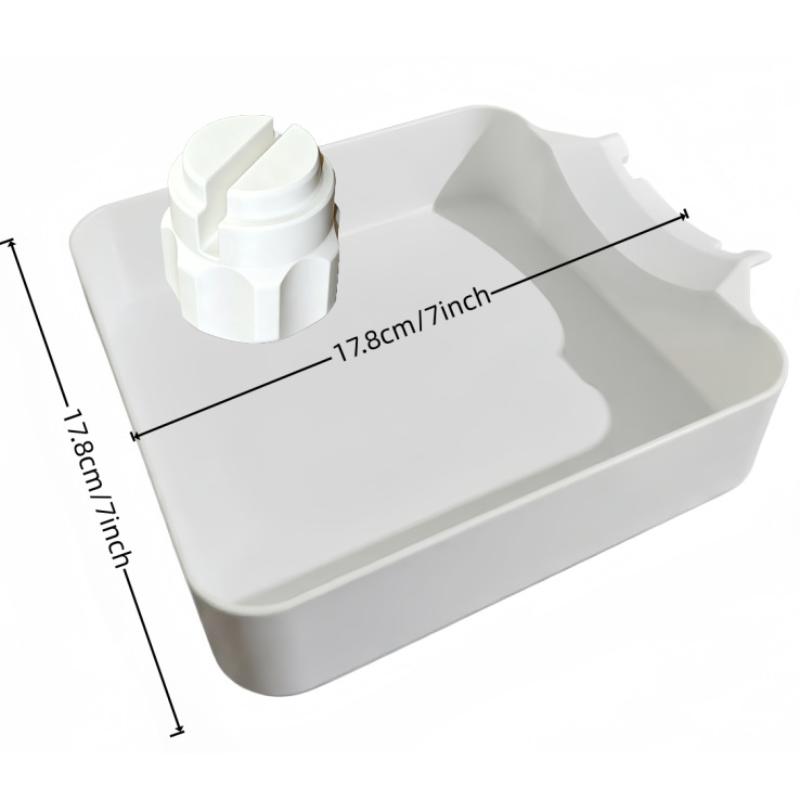 Drum Washing Machine Drain Tray Shock Absorbent Anti-leak Mat for Quiet Home Laundry Room Floor Protection