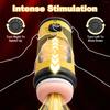Automatic Telescopic Male Masturbator Electric Piston Sex Toys Thrusting Mastubator Cup Pocket Pussy For Men Adult Supplies 18+