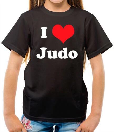 I Love Judo Kids T-ShirtMartial Arts - Fighter - Fan - Love - Sport 130