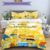 3Pcs Simpsons Family Adventure Bedding Set Quilt Cover Pillowcase Home Christmas Xmas Halloween Gift 1 Duvet Cover 2 Pillowcase S921867
