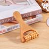 Wenge-Massagerollen, Nackenrollen-Massagegerät, Triggerpunkt-Rollenmassagegerät aus Holz, Muskelrolle für Rücken, Gesicht, Taille, Beine, Arme