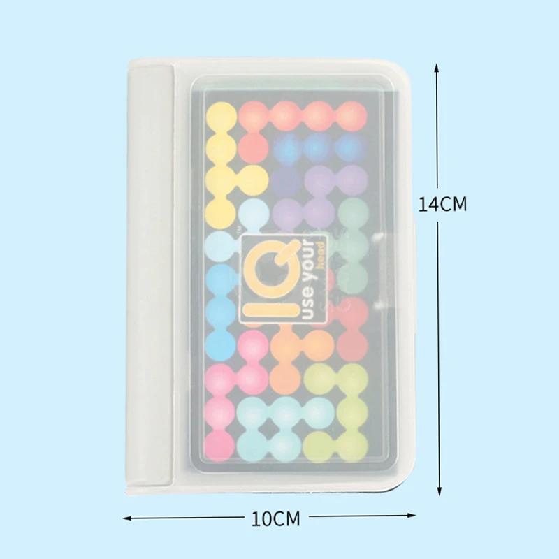2D&3D 120 Challenges Puzzler Travel Game for Kids and Adults Cognitive Skill-Building Brain Game Montessori Toys Puzzle