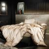 600TC Lyocell Bamboo Fiber Silky Cool Feeling Bedding Set Single Double Queen King Size Duvet Cover Bed Sheet Set Pillowcases