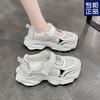 Velcro thick-soled dad sandals women's summer new versatile mesh breathable small height-increasing sneakers