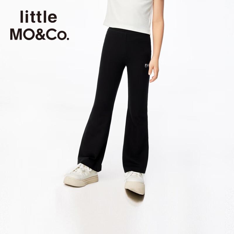 little MO&Co. Girls  Knitted Flare Long Pants 150