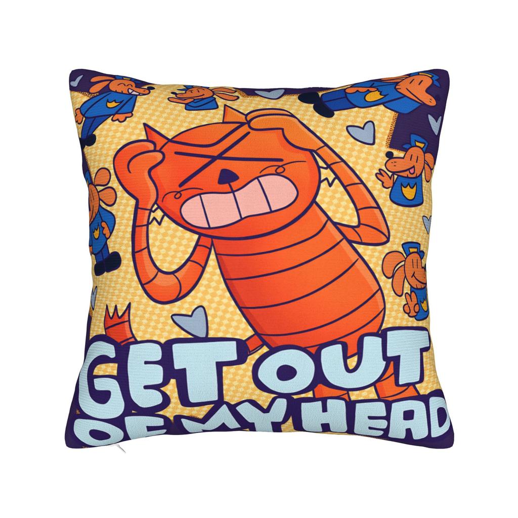 Pillow Case Dog Man Comic Anime Soft Pillow Cover For Wedding Party Home Decor Cute Funny Pillowcases