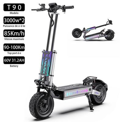 Electric Scooter Foldable APEFOX T90 3000W*2 Dual Motor 85Km/h Top Speed Electric Scooter For Adult 60V 31.2AH 100Km Range