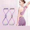 8-shaped Stretcher for Women with Open Shoulder and Back Tension Rope, Elastic Band, Household Fitness Yoga Equipment, 8-shaped Back Training Tool