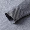 Men's Winter Thick Knit Polo Collar Sweater for Middle-Aged & Elderly