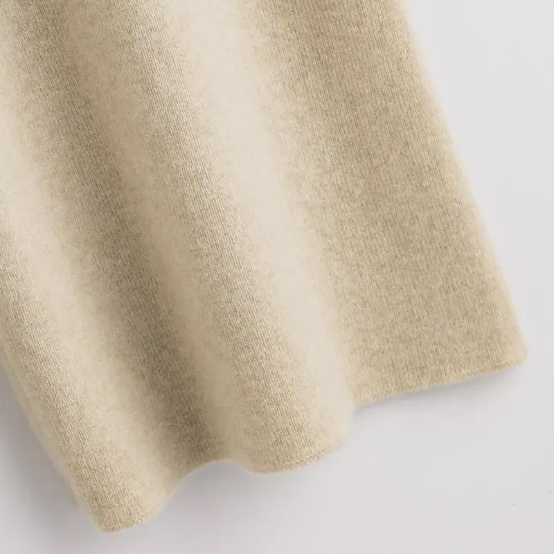 Women's High-Waist Wool Wide-Leg Pants - Autumn & Winter Drape Style