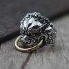Chinese Style Pixiu Ring Men's Hip-hop Trendy Single Ring Retro Open Ring Fashion